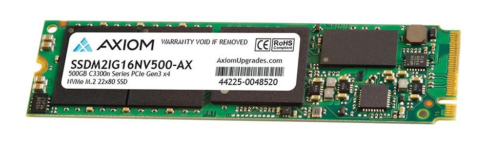 SSDM2IG16NV500-AX Axiom C3300N Series 500GB PCI Express 3.0 x4 NVMe M.2 2280 Internal Solid State Drive (SSD)