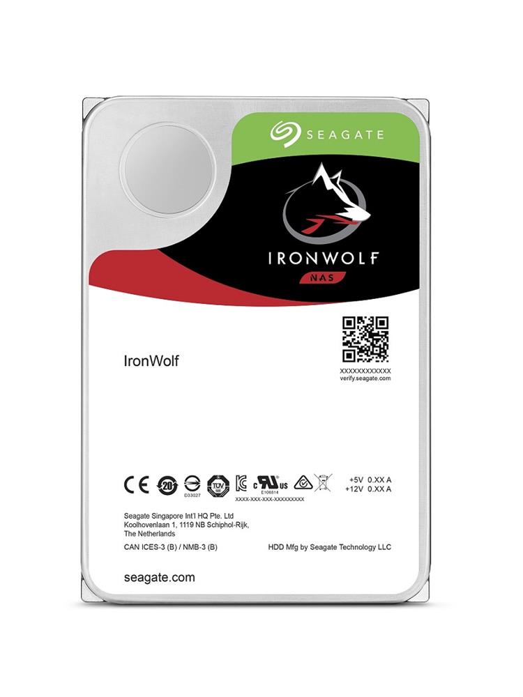 ST16000VN001 Seagate IronWolf 16TB 7200RPM SATA 6Gbps 256MB Cache (512e) 3.5-inch Internal Hard Drive