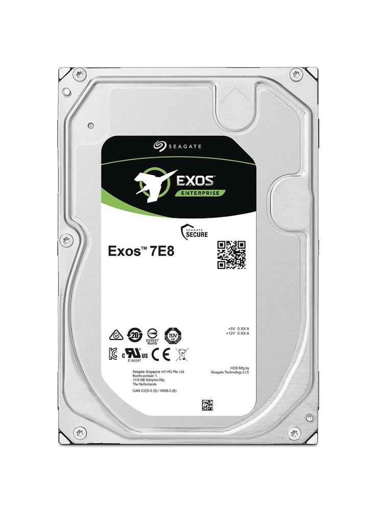 ST2000NM005A Seagate Exos 7E8 2TB 7200RPM SAS 12Gbps 256MB Cache (4Kn) 3.5-inch Internal Hard Drive