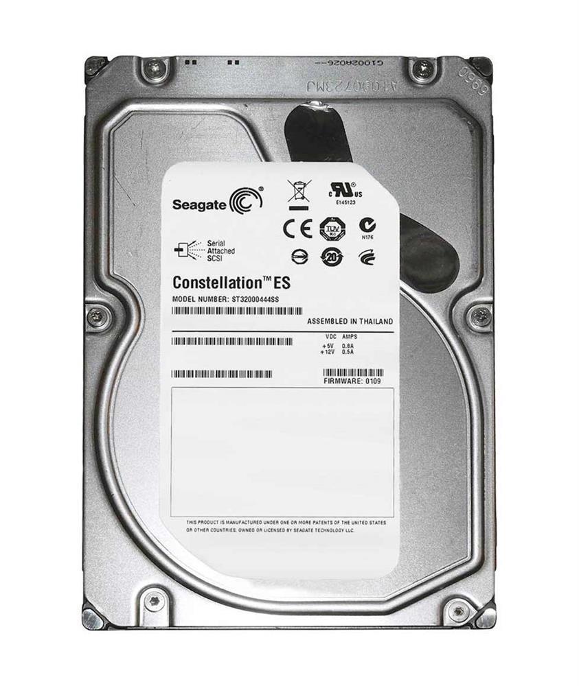 ST32000444SS-HPE Seagate Constellation ES 2TB 7200RPM SAS 6Gbps 16MB Cache 3.5-inch Internal Hard Drive