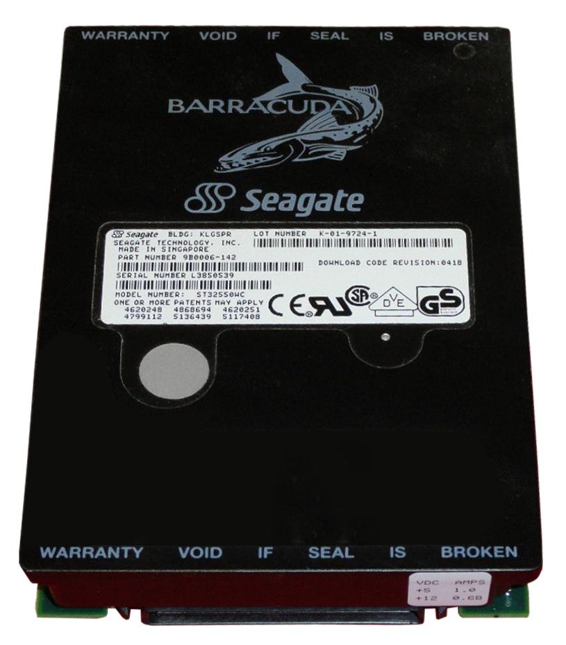 ST32550WC Seagate Barracuda 2LP 2.14GB 7200RPM Fast Wide SCSI 80-Pin 512KB Cache 3.5-inch Internal Hard Drive