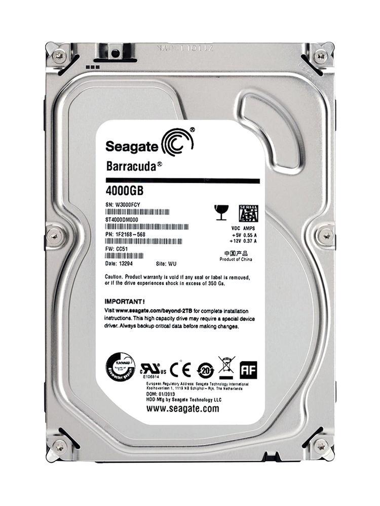 ST4000DM000-B2 Seagate Desktop HDD.15 4TB 5900RPM SATA 6Gbps 64MB Cache 3.5-inch Internal Hard Drive