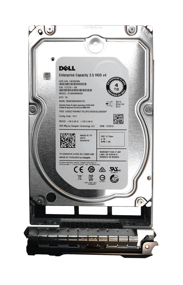 ST4000NM0005 Seagate Enterprise Capacity 4TB 7200RPM SAS 12Gbps 128MB Cache 3.5-inch Internal Hard Drive
