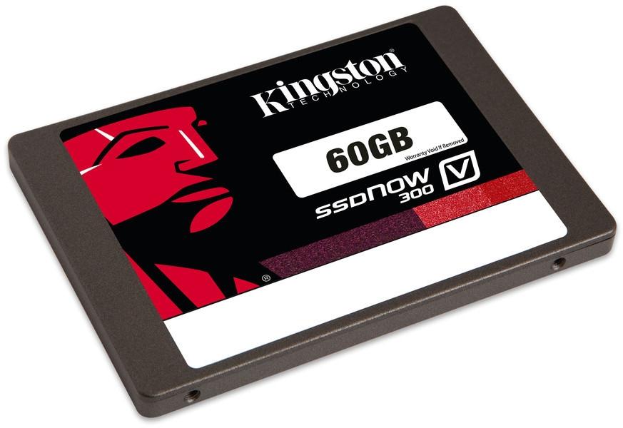 SV300S3D7/60G-A1 Kingston SSDNow V300 Series 60GB MLC SATA 6Gbps 2.5-inch Internal Solid State Drive (SSD)