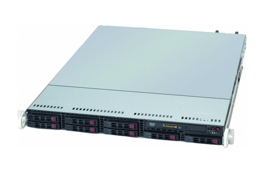 SYS-1026TT-INFF Supermicro SuperServer 1026TT-INFF Barebone System - 1U Rack-mountable - Intel 5520 Chipset - 2 Number of Node(s) - Socket B LGA-1366 - 2 x Processor Support - Black (Refurbished)