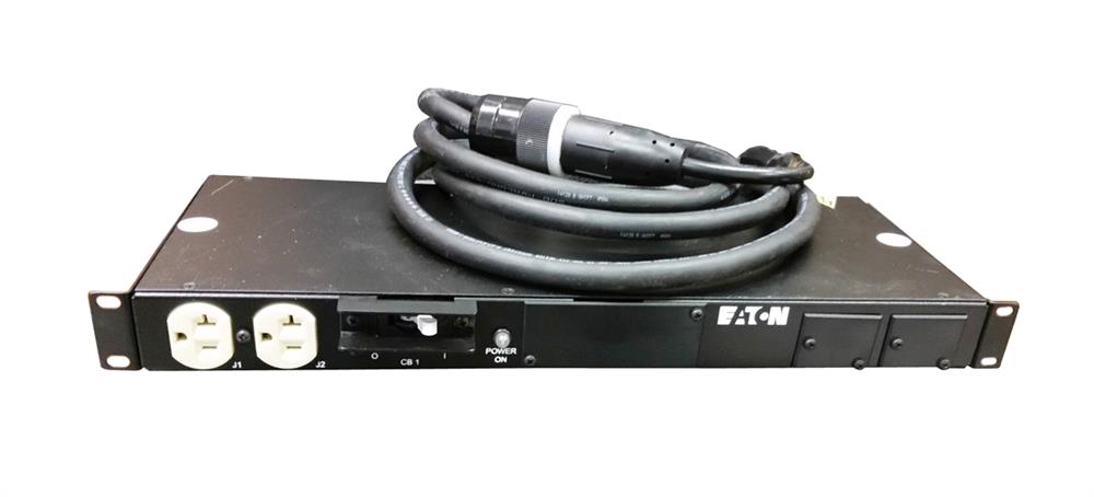 T982A2-N-SL-009 Powerware 12-Outlets 1.92KVA 12 x NEMA 5-20R 1.92KVA 1U Power Distribution Unit (PDU) (Refurbished)