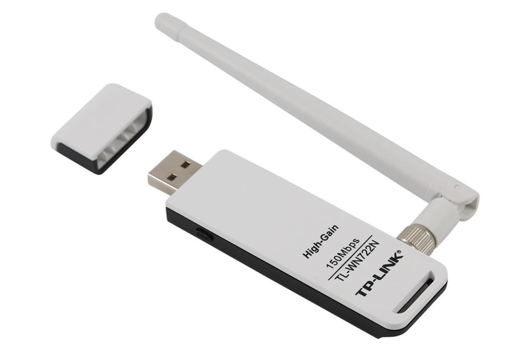 TL-WN722N TP-LINK 150Mbps High Gain Wireless IEEE 802.11n USB 2.0 Network Adapter
