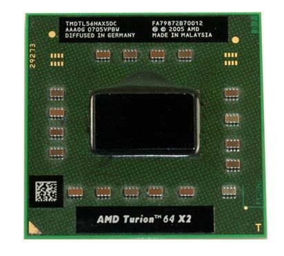 TMDTL56HAX5DC AMD Turion 64 X2 TL-56 Dual-Core 1.80GHz 1MB L2 Cache Socket S1 Mobile Processor