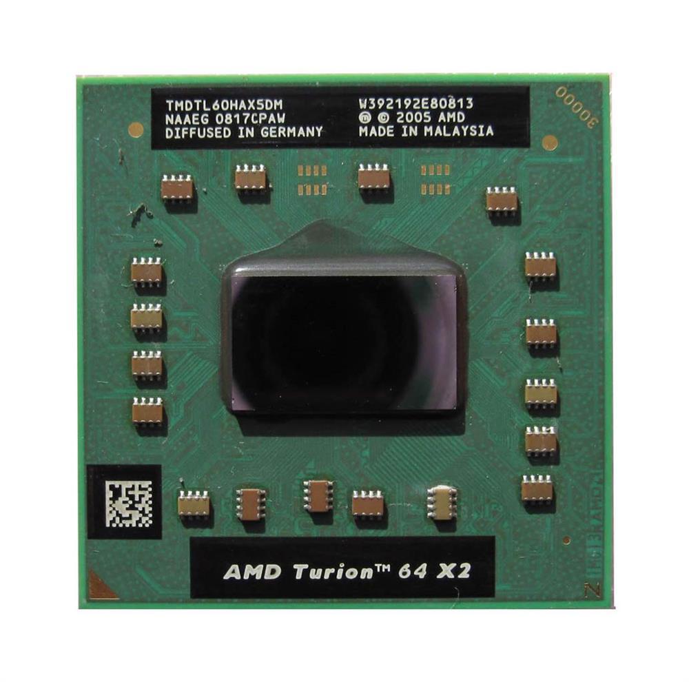 TMDTL66HAX5DC AMD Turion 64 X2 TL-66 Dual-Core 2.30GHz 1MB L2 Cache Socket S1 Mobile Processor