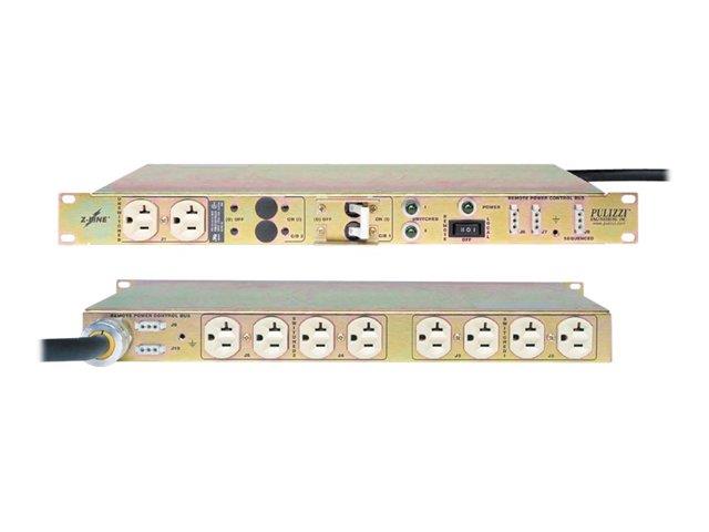 TPC115-10C/MTD Powerware ePDU TPC115-10 10-Outlets 2.88kVA PDU 10 x NEMA 5-15R 2.88 kVA 1U Horizontal Rackmount (Refurbished)