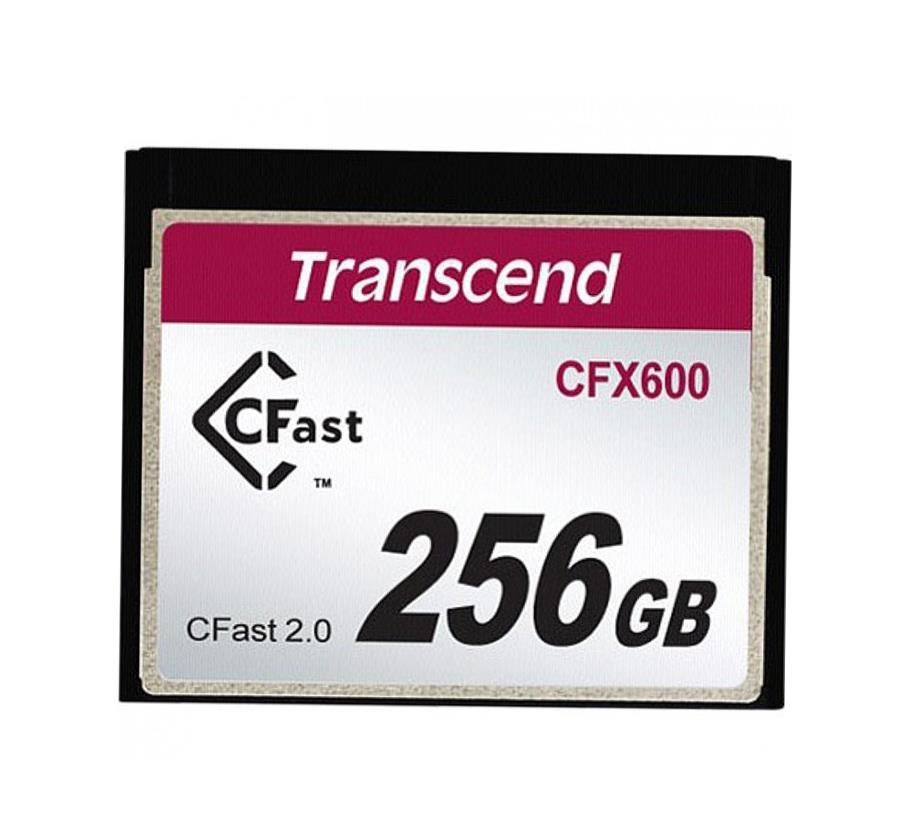 TS256GCFX600 Transcend 256GB 600x CFast 2.0 CompactFlash (CF) Memory Card