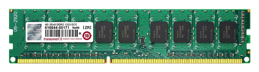 TS512MLK72V3N Transcend 4GB DDR3 PC10600 Memory