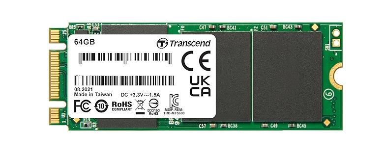 TS64GMTS602I Transcend MTS602I Series 64GB MLC SATA 6Gbps M.2 2260 Internal Solid State Drive (SSD) (Industrial Grade)