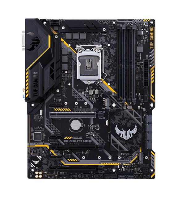 TUF Z390-PRO GAMING ASUS Socket LGA 1151 Intel Z390 Chipset 9th/8th Generation Core i7 / i5 / i3 / Pentium Gold / Celeron Processors Support DDR4 4x DIMM 6x SATA 6.0Gb/s ATX Motherboard (Refurbished)