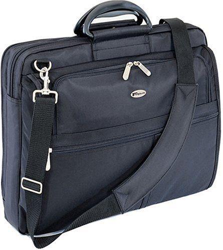 TXL417 Targus XL Notebook Case Top-loading Handle, Detachable Shoulder Strap 1 Pocket Nylon Black