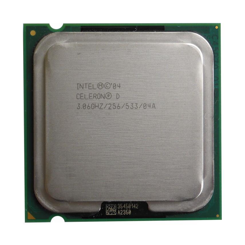 U345J Dell 3.06GHz 533MHz FSB 256KB L2 Cache Socket LGA775 Intel Celeron D 345J Desktop Processor Upgrade