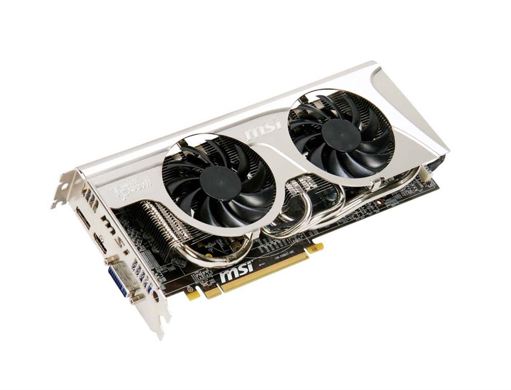 V209-016R MSI Radeon HD 5830 Twin Frozr II 1GB 256-Bit GDDR5 PCI Express 2.1 x16 DVI/ HDMI/ DisplayPort Video Graphics Card