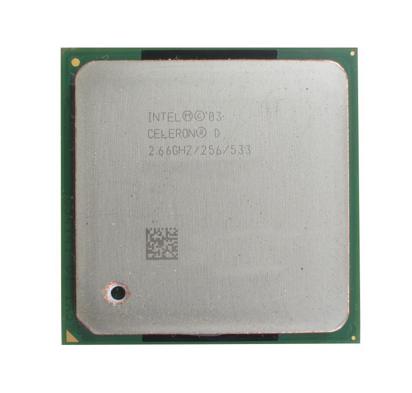V26808B7852V11 Fujitsu 2.66GHz 533MHz FSB 256KB L2 Cache Intel Celeron D 330 Desktop Processor Upgrade