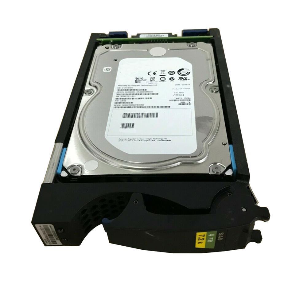 V6-PS07-040TU EMC 4TB 7200RPM SAS 12Gbps Nearline 3.5-inch Internal Hard Drive for Vnxe 3200 12 x 3.5 Enclosure