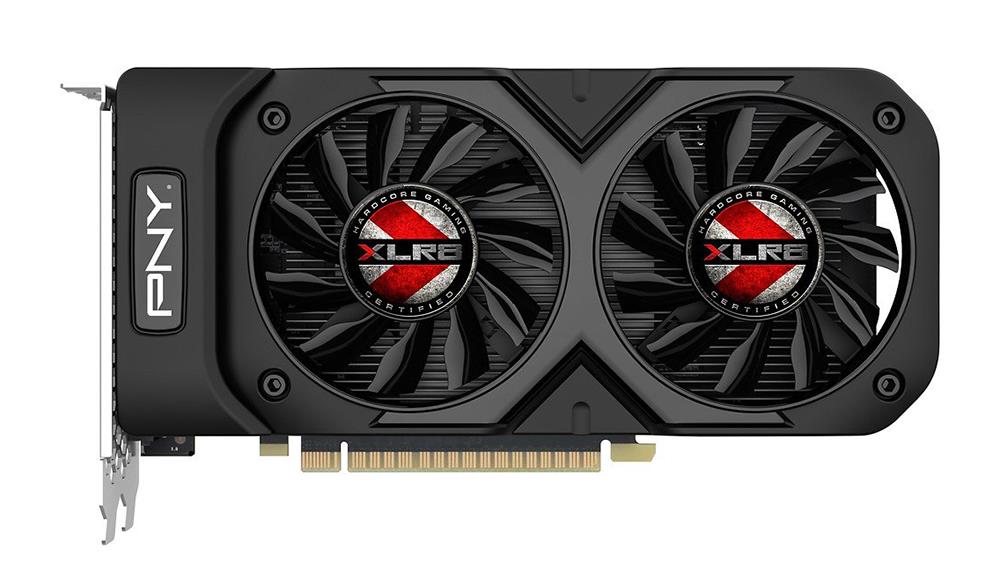 VCGGTX1050T4XGPB-OC PNY Nvidia GeForce GTX 1050 Ti 4GB GDDR5 128-Bit DisplayPort / HDMI Video Graphics Card