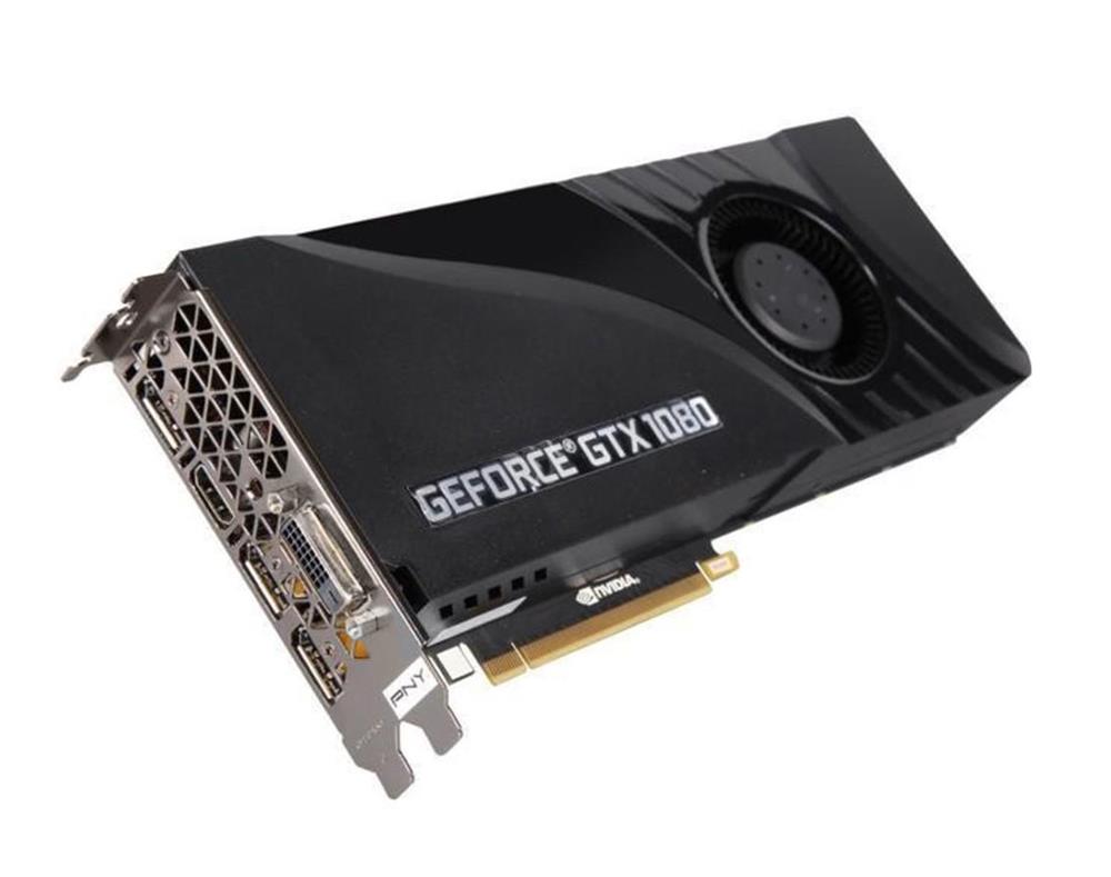 VCGGTX10808PB PNY Nvidia GeForce GTX 1080 8GB GDDR5X 256-Bit HDMI / 3x DisplayPort / Dual-Link DVI-D PCI-Express 3.0 Video Graphics Card
