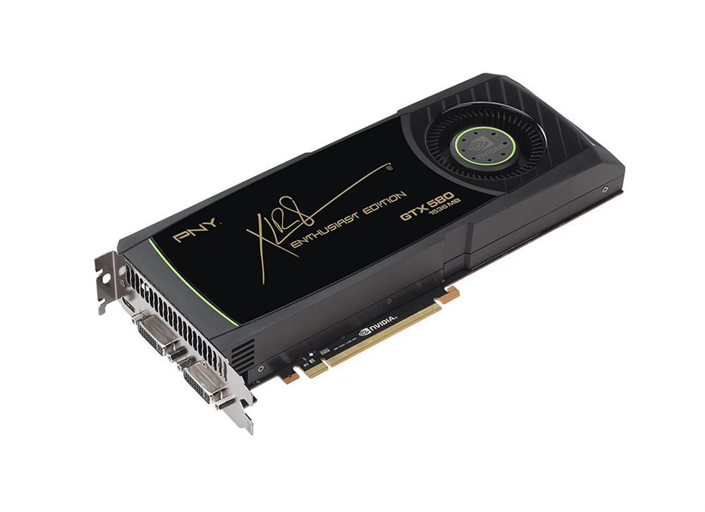 VCGGTX580XPB-OC PNY GeForce GTX 580 1536MB 384-Bit GDDR5 PCI Express x16 2.0 Video Graphics Card