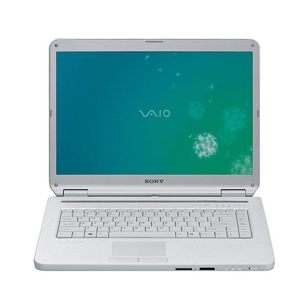 VGN-NR330E/S Sony VAIO Core Duo T2370 1.73GHz 2GB DDR2 RAM 160GB Hard Drive DVD-/+RW double layer 15.4 WXGA Display (1280x800) 56k Modem 10/100 Network 802.11b/g Wireless Intel X3100 Video Card with up to 251MB of shared memory Windows Vista Home Premium (Silver) (Refurbished)