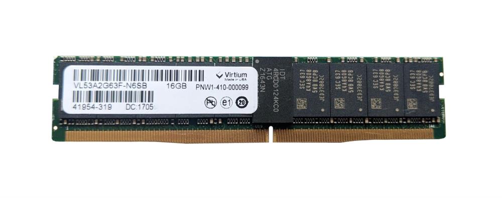 VL53A2G63F-N6SB Virtium 16GB PC4-17000 DDR4-2133MHz ECC CL15 288-Pin DIMM Ultra Low Profile (ULP) Memory Module
