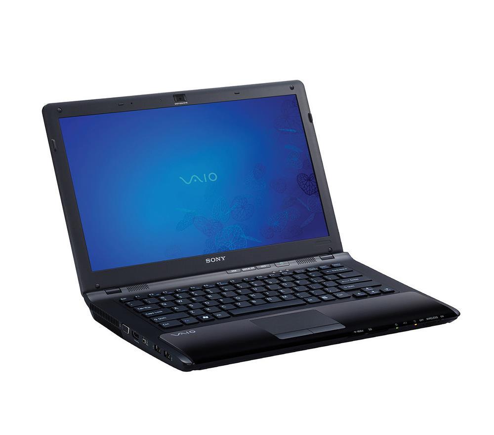 VPCCW18FX/B Sony VAIO CW18FX/B 14" Notebook - Intel Core 2 Duo P7450 Dual-core (2 Core) 2.13 GHz - Black (Refurbished)