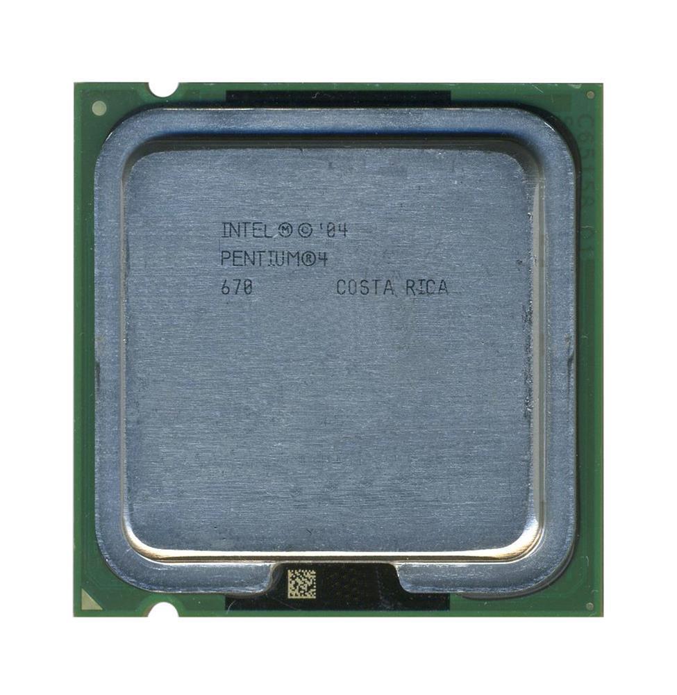 W8406 Dell 3.80GHz 800MHz FSB 2MB L2 Cache with HT Technology Intel Pentium 4 670 Processor Upgrade