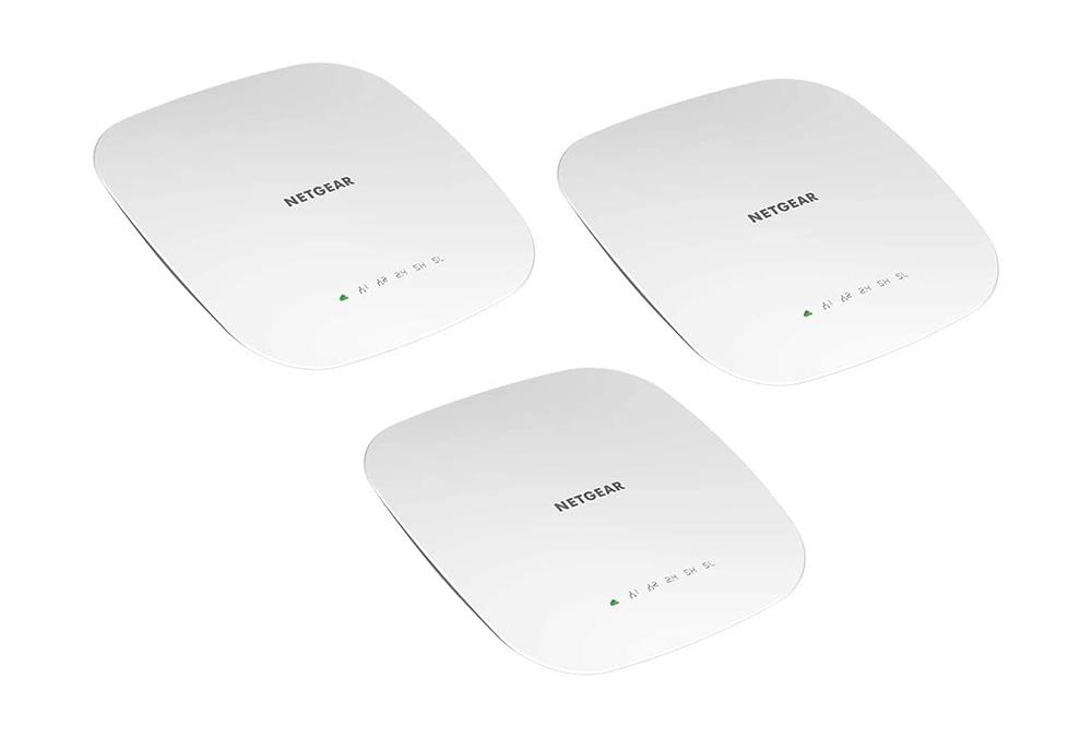 WAC540B03-100NAS Netgear WAC540 IEEE 802.11ac 3 Gbit/s Wireless Access Point - 2.40 GHz, 5 GHz - MIMO Technology - 2 x Network (RJ-45) - Ceiling Mountable, Wall (Refurbished)