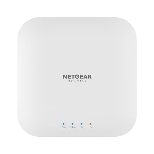 WAX214-100NAS Netgear WAX214 802.11ax 1.76 Gbit/s Wireless Access Point - 2.40 GHz, 5 GHz - 1 x Network (RJ-45) - Gigabit Ethernet - PoE Ports - Ceiling Mountable, Wall (Refurbished)