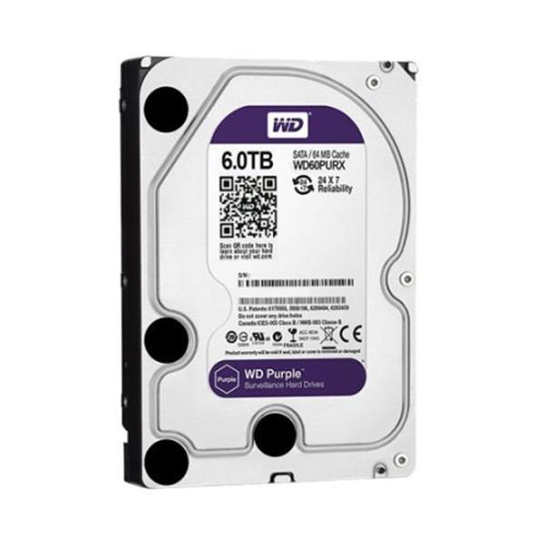 WD-6TB-SATA-PU WatchNET 6TB 5400RPM SATA 6Gbps 3.5-inch Internal Hard Drive