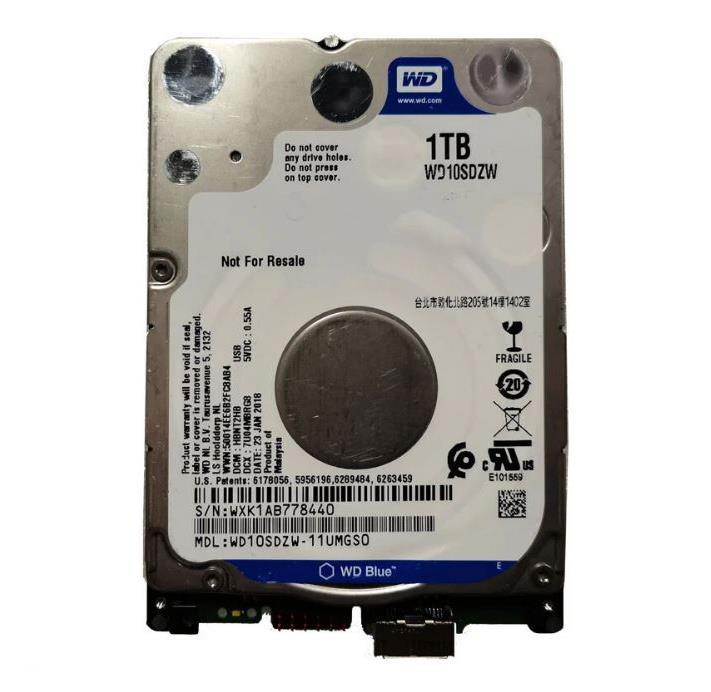 WD10SDZW-11UMGSO Western Digital 1TB 5400RPM USB 3.0 2.5-inch Internal Hard Drive