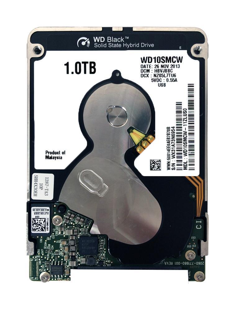 WD10SMCW-11ZLUSO Western Digital 1TB 7200RPM USB 2.0 2.5-inch Internal Hard Drive (Refubished)