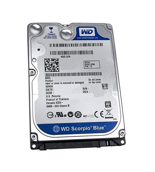 WD1600BEVT-11A23T Western Digital Scorpio Blue 160GB 5400RPM SATA 3Gbps 8MB Cache 2.5-inch Internal Hard Drive