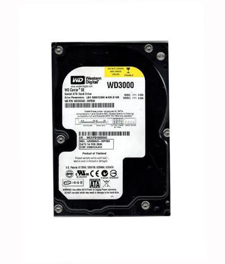 WD3000JD-55KLB0 Western Digital Caviar SE 300GB 7200RPM SATA 1.5Gbps 8MB Cache 3.5-inch Internal Hard Drive