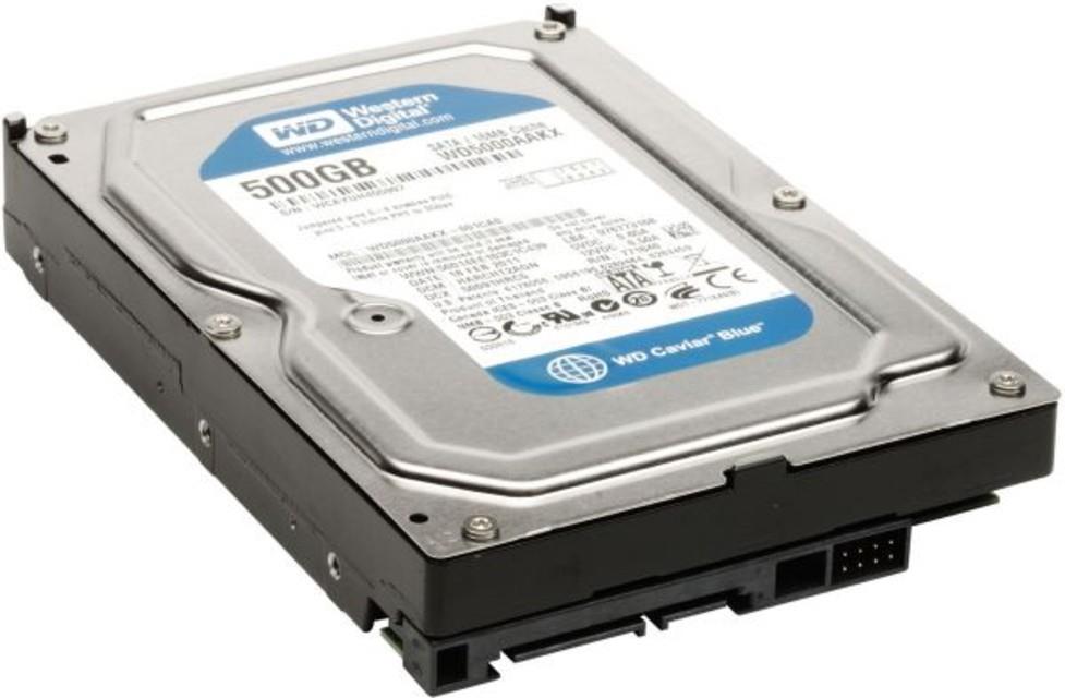 WD5000AAKX-A1 Western Digital Caviar Blue 500GB 7200RPM SATA 6Gbps 16MB Cache 3.5-inch Internal Hard Drive