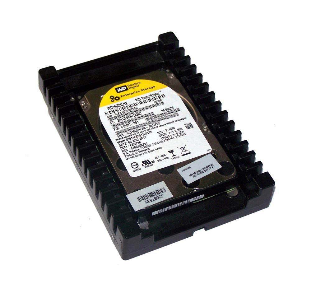 WD6000HLHX-60JJPV0 Western Digital VelociRaptor 600GB 10000RPM SATA 6Gbps 32MB Cache 3.5-inch Internal Hard Drive