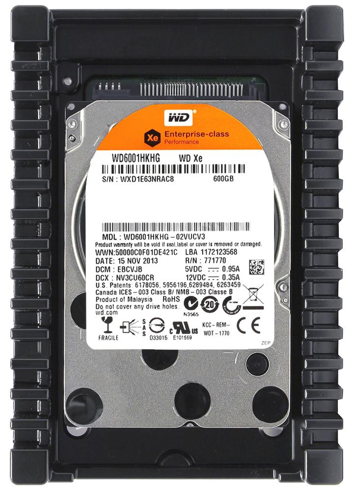 WD6001HKHG Western Digital Xe 600GB 10000RPM SAS 6Gbps 32MB Cache 3.5-inch Internal Hard Drive