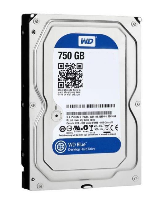 WD7500AAKS-00RBA0-PC Western Digital Caviar Blue 750GB 7200RPM SATA 3Gbps 16MB Cache 3.5-inch Internal Hard Drive