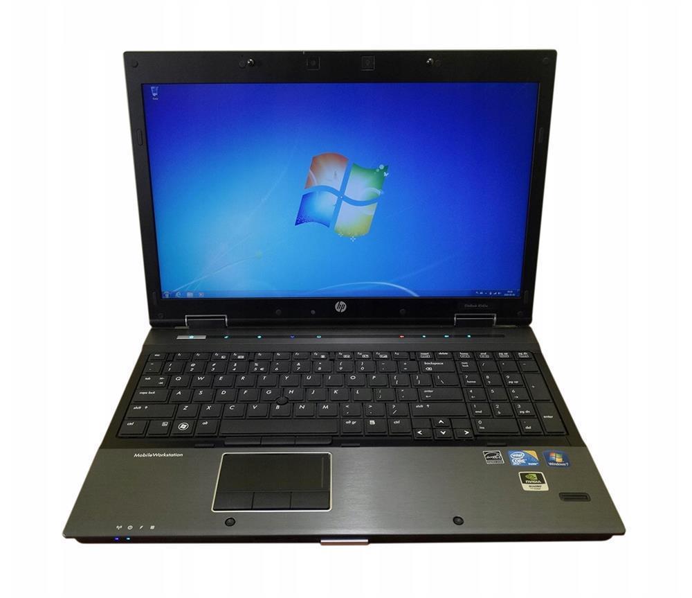 WD927EA HP EliteBook 8540w Intel i5-520M 15.6 HD+ AG WVA 1GB nVidia Webcam 4GB DDR3 320GB HDD DVD+/-RW 802.11a/b/g/n Bluetooth 8C Battery FPR Win7 PRO 64 OR07 (Refurbished)