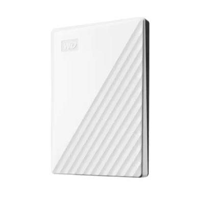 WDBYVG0010BWT-WESN Western Digital My Passport 1TB USB 3.2 External Hard Drive (White)