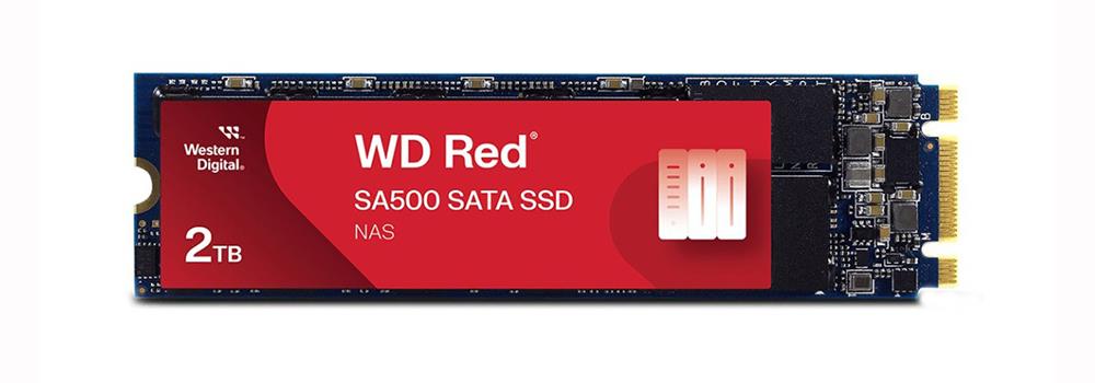 WDS200T1R0B-68A4Z0 Western Digital Red SA500 2TB SATA 6Gbps M.2 2280 Internal Solid State Drive (SSD)
