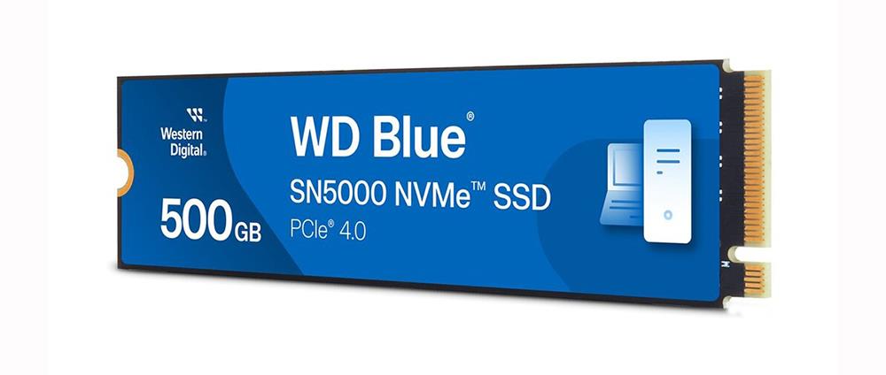 WDS500G4B0E-00CNZ0 Western Digital WD Blue SN5000 500GB PCI-Express 4.0 x4 NVMe M.2 2280 Internal Solid State Drive (SSD)