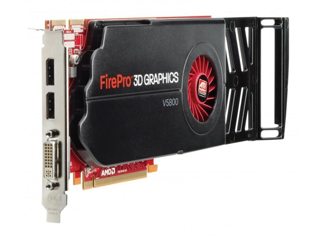 WL050ATR HP ATI FirePro V5800 1GB GDDR5 DVI PCI-Express 2.0 x16 Video Graphics Card