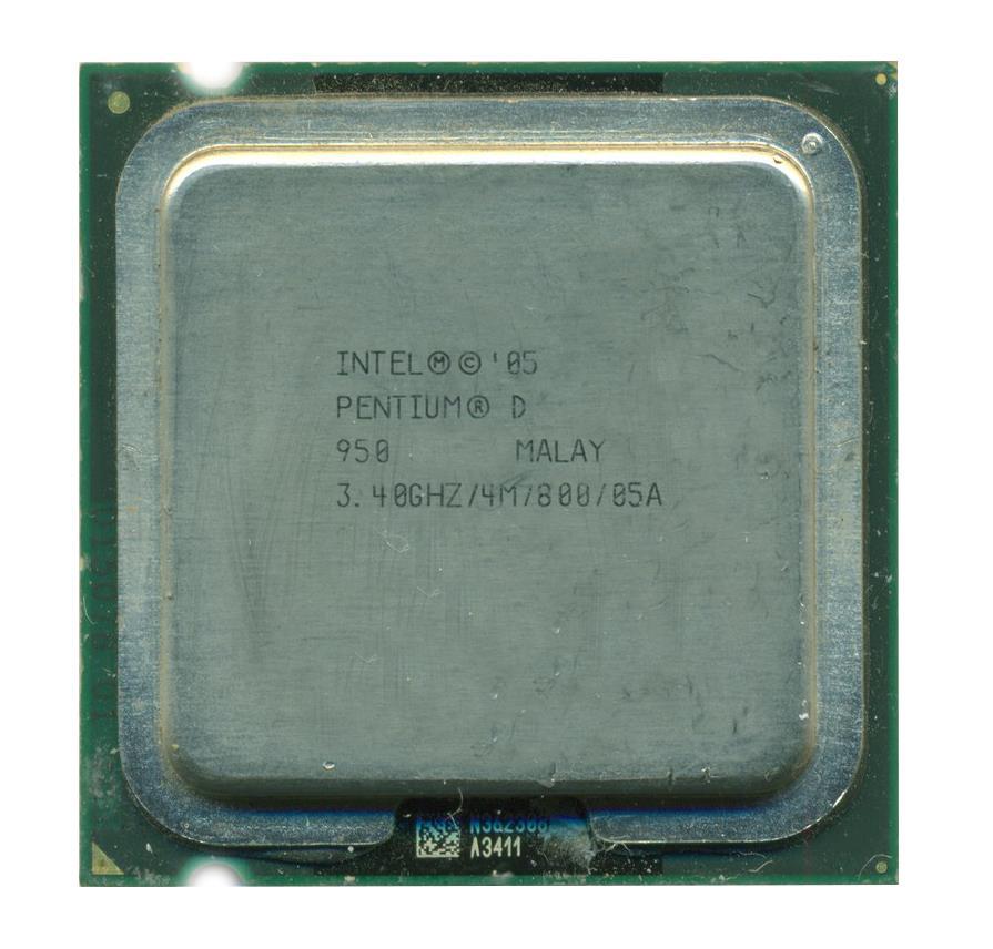 WM348 Dell 3.40GHz 800MHz FSB 4MB L2 Cache Intel Pentium D Dual Core 950 Processor Upgrade
