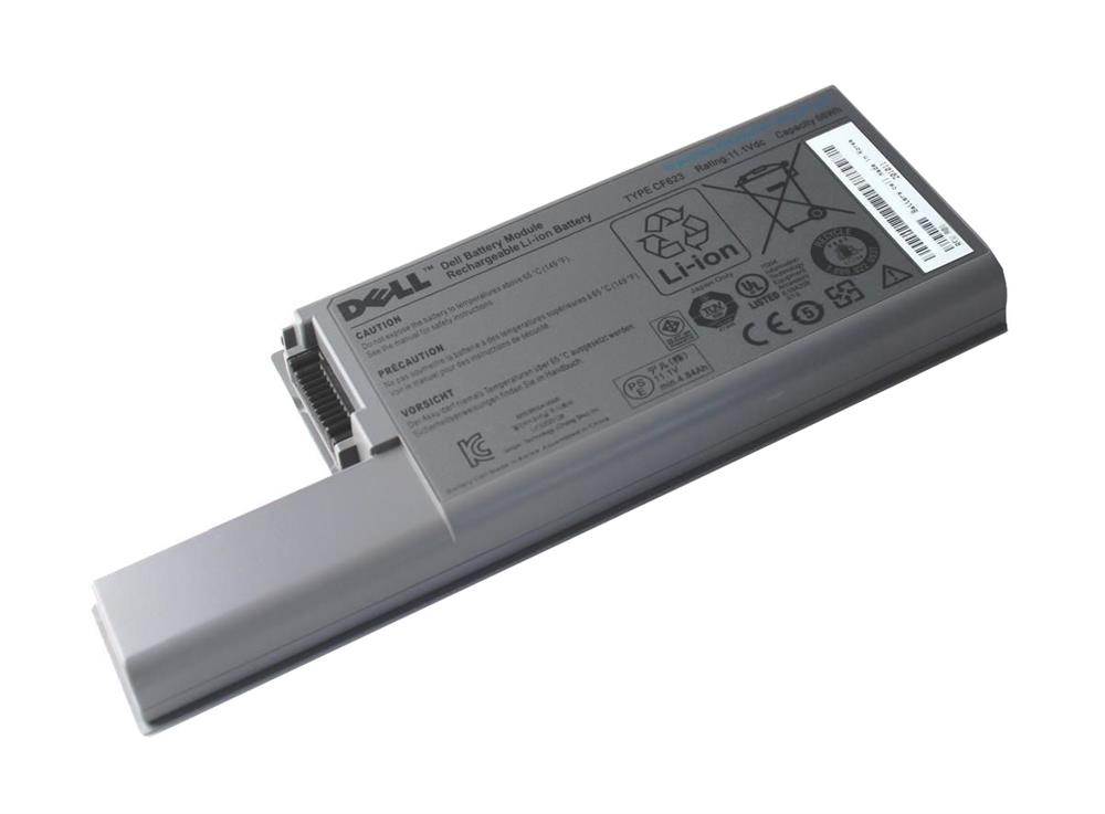 WN971 Dell 9-Cell 85WHr Lithium Battery for Latitude D531/D830, Precision M65/M4300 (Refurbished)