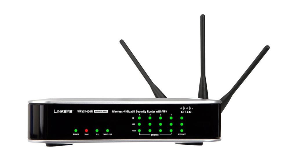 WRVS4400N-RF Linksys Wireless-N Gigabit Security Router (Refurbished)