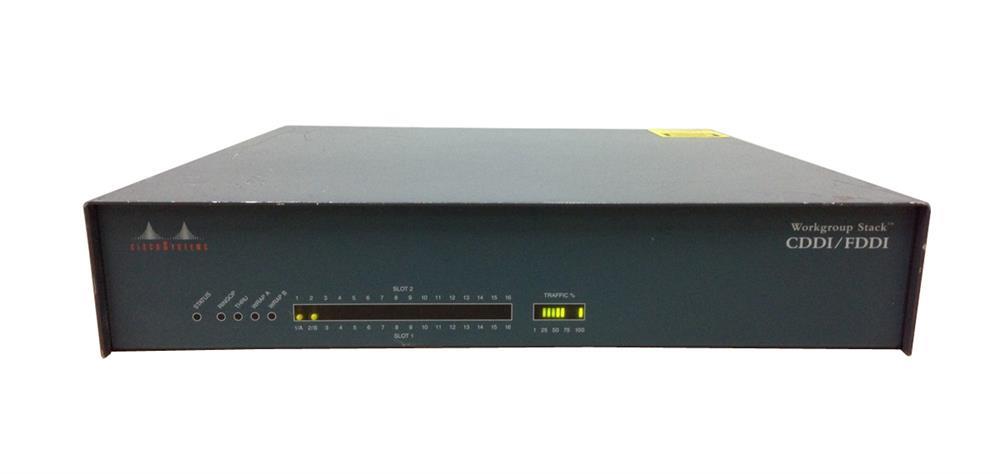 WS-C1400 Cisco Concentrator FDDI 100Mbps 3 Ports (Refurbished)